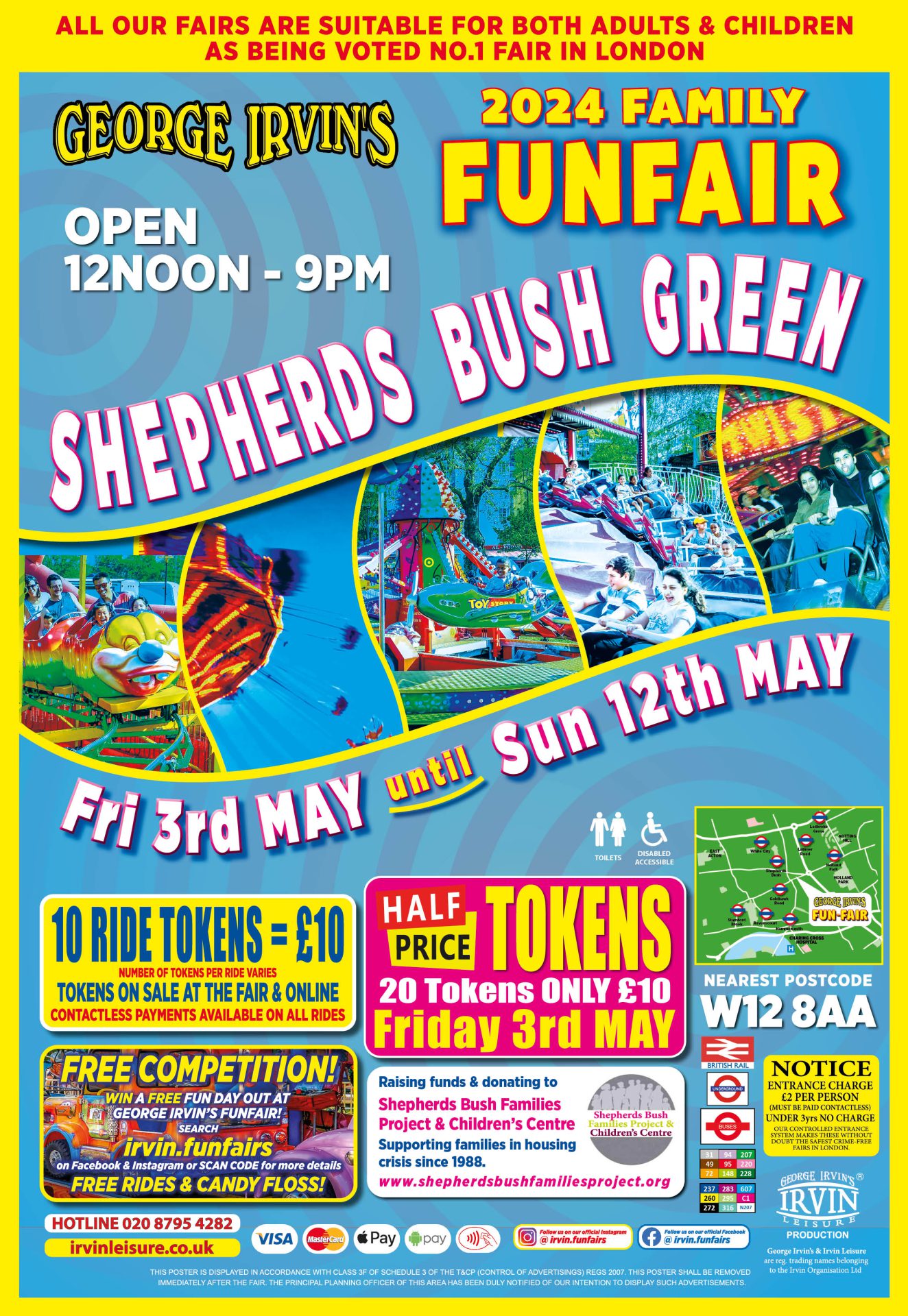 Shepherd's Bush Green Family Funfair - Irvin Leisure