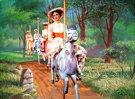 Mary Poppins 1964 carousel marry-go-round